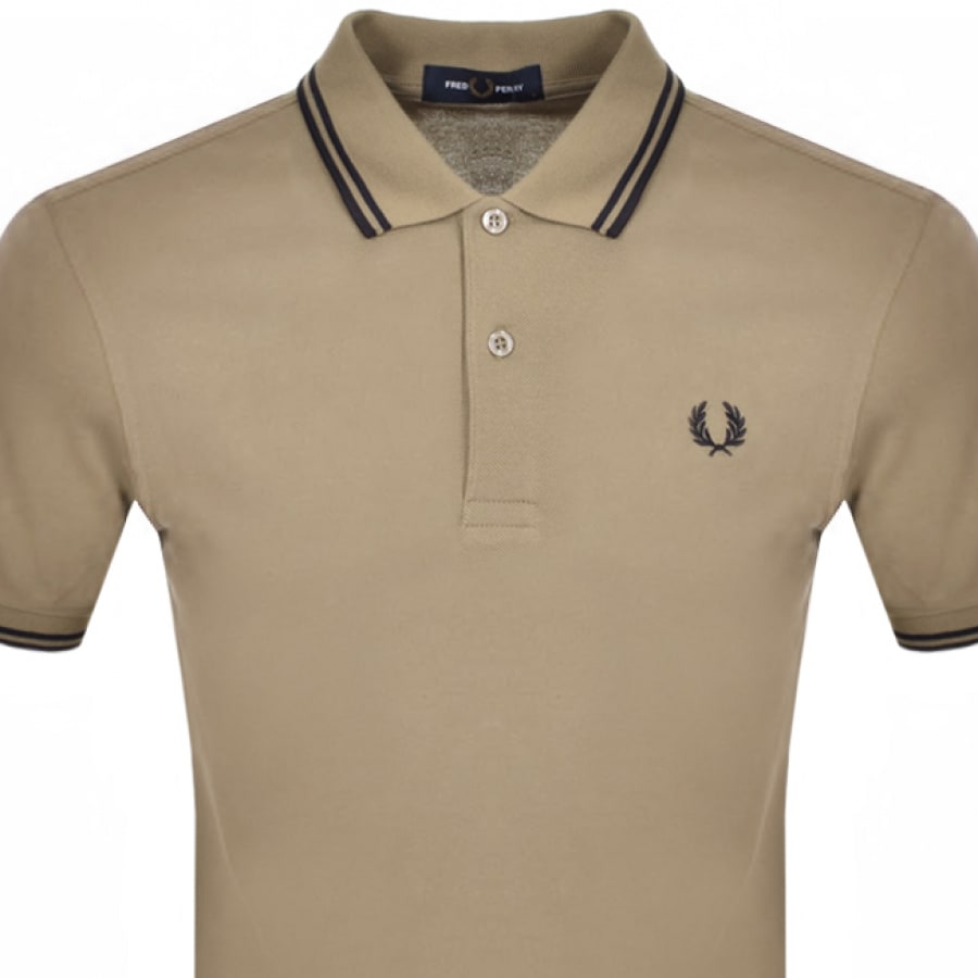 Alternative Image for ProductFred Perry Twin Tipped Polo T Shirt Green2